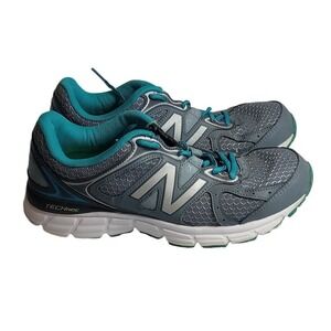 New Balance W560LG6 Women's Running Shoes Gray‎ Teal Size 9.5 Athletic Sneakers